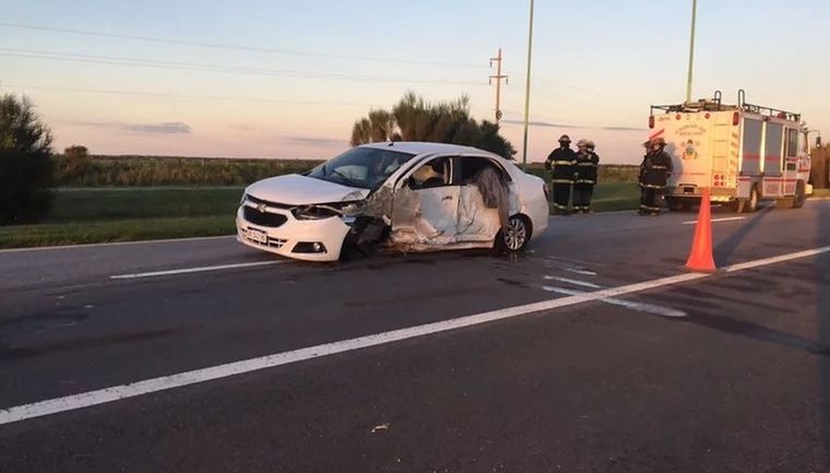 Emanuel Rodríguez, de 21 años, iba al mando de un Chevrolet Cobalt LTZ