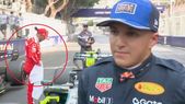 Lewis Hamilton fue protagonista de una llamativa escena después de la victoria de Antonelli en Mónaco.