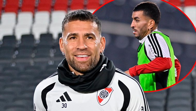 Nicolás Otamendi y Ángel Correa hacen su debut en River.