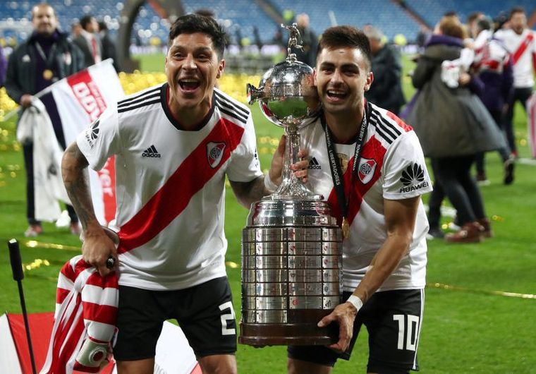 Enzo Pérez y Gonzalo Martínez jugarán con River el Mundial de Clubes.