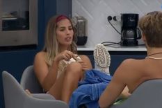 Julieta Poggio contó detalles del casting de Gran Hermano y cortaron la transmisión La joven se mostró indignada con las preguntas que le hicieron sobre su novio Foto: Captura de TV