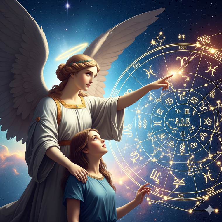 El mensaje celestial de cada día. Fuente: Freepik.