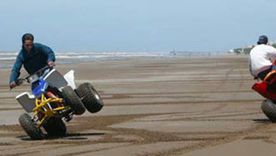 Sres. Padres: menores en cuatriciclos, no