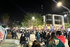 quejas, descontrol y mugre: el lado b de la feria de las colectividades de guaymallen