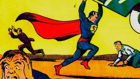Primera imagen de Superman en su debut en la revista Actions Comics, en 1938. Foto: Actions Comics. Primera imagen de Superman en su debut en la revista Actions Comics, en 1938. Foto: Actions Comics.