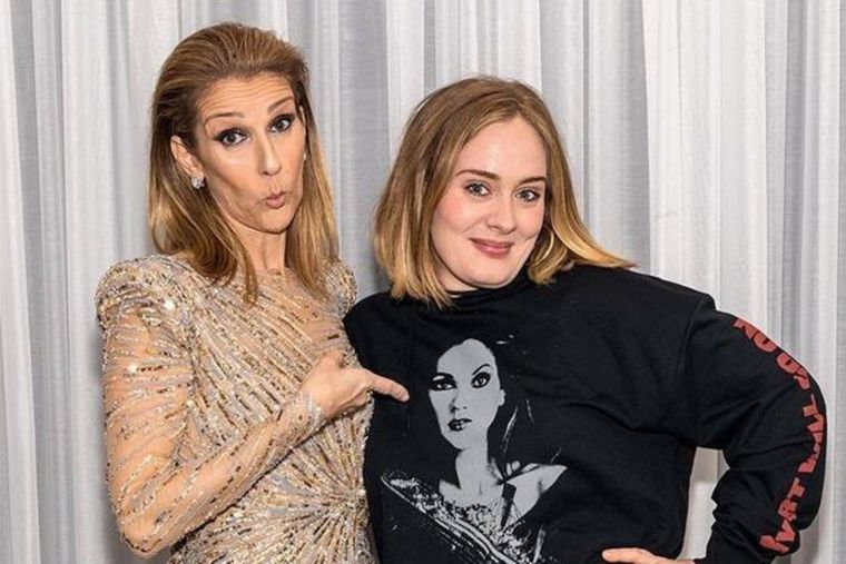 Adele AdeleCéline Dion Foto: El Online