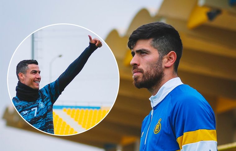 Agustín Rossi El ex Boca y Cristiano Ronaldo ya tuvieron su primer entrenamiento juntos.