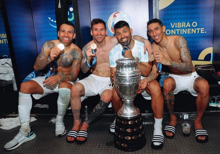 Argentina buscará defender el título logrado en Brasil. Foto: Instagram @kunaguero