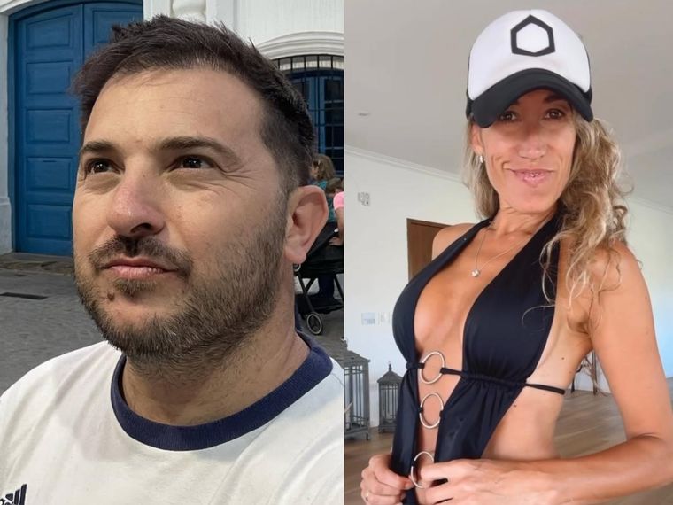 Los chats entre Diego Brancatelli y Luciana Elbusto han dado de qué hablar. Foto: Instagram Diegobrancatelli/ Captura de pantalla Instagram Lucianaelbusto.