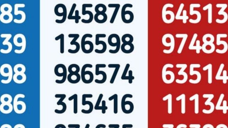 ACERTIJO VISUAL ACERTIJO VISUAL, RETO VISUAL, NÚMERO Foto: ARCHIVO