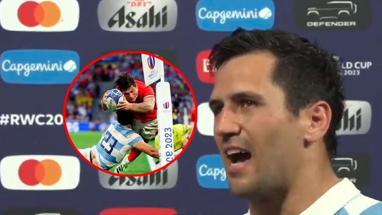 Moroni, el héroe de Los Pumas y una frase bomba contra los críticos. Foto: Captura ESPN