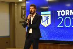 Marcelo Tinelli explicó la situación. Foto: Liga Profesional Marcelo Tinelli explicó la situación. Foto: Liga Profesional