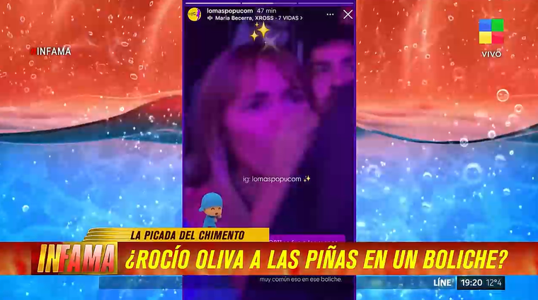 Rocío Oliva es protagonista de un fuerte escándalo. Rocío Oliva es protagonista de un fuerte escándalo.