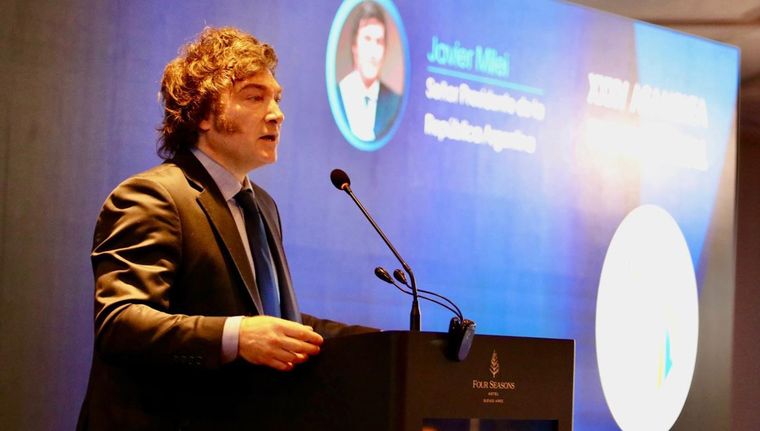 Presidente Javier Milei. Foto: Presidencia