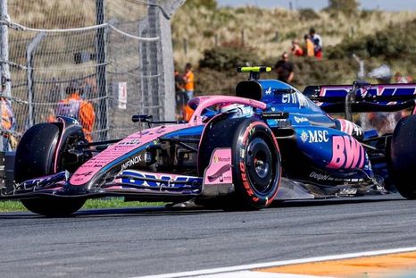 Franco Colapinto quedó eliminado en la Q1 y largará desde el puesto 16° en el GP de Países Bajos. Foto: @AlpineF1Team Franco Colapinto quedó eliminado en la Q1 y largará desde el puesto 16° en el GP de Países Bajos. Foto: @AlpineF1Team
