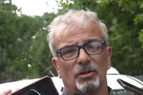 Los padres de la joven expresaron su dolor ante las cámaras. Foto: Captura de video Los padres de la joven expresaron su dolor ante las cámaras. Foto: Captura de video