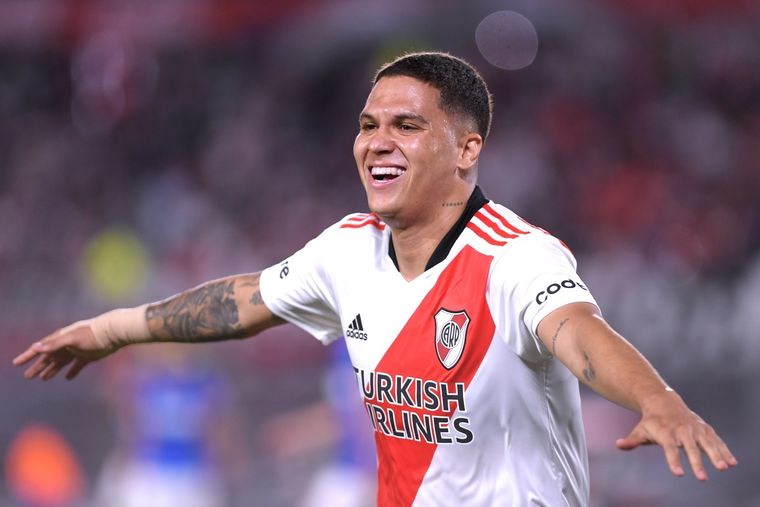 Juanfer Quintero y una cláusula que lo aleja de River. Foto: Archivo