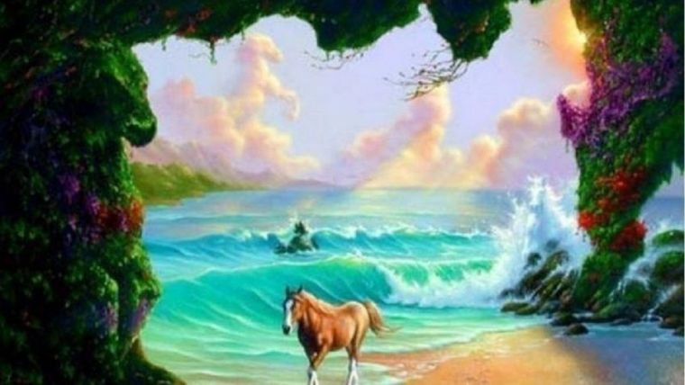 ACERTIJO VISUAL ACERTIJO VISUAL, RETO VISUAL, CABALLO Foto: ARCHIVO