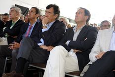 Rodolfo Gabrielli junto a José Octavio Bordón, Arturo Lafalla, Roberto Iglesias y Julio Cobos Foto: ALF PONCE MERCADO / MDZ