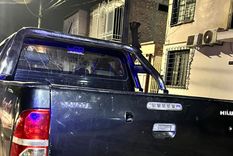 El hombre manejaba un Toyota Hilux