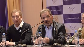 Diego Santilli y Cristian Ritondo buscan blindar la reforma laboral.&nbsp;
