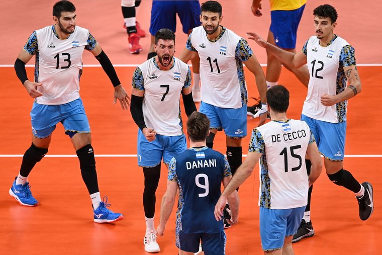 La selección argentina de vóley debuta este sábado en el Mundial de Eslovenia-Polonia. Foto: Télam