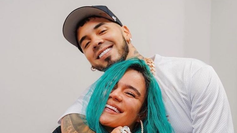 Karol G y Anuel AA Fuente: Instagram Karol G Foto: Archivo
