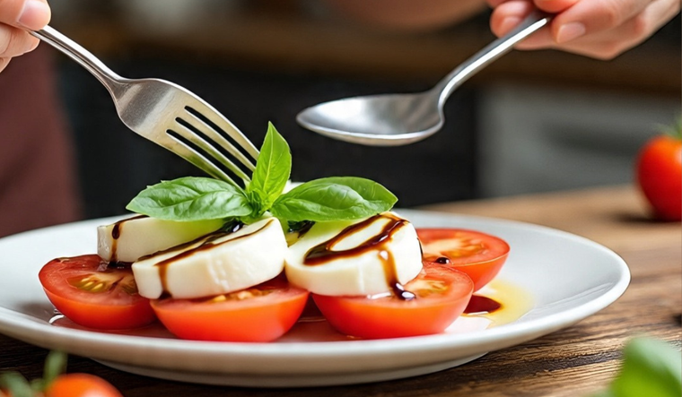 Ensalada caprese, la aliada del verano