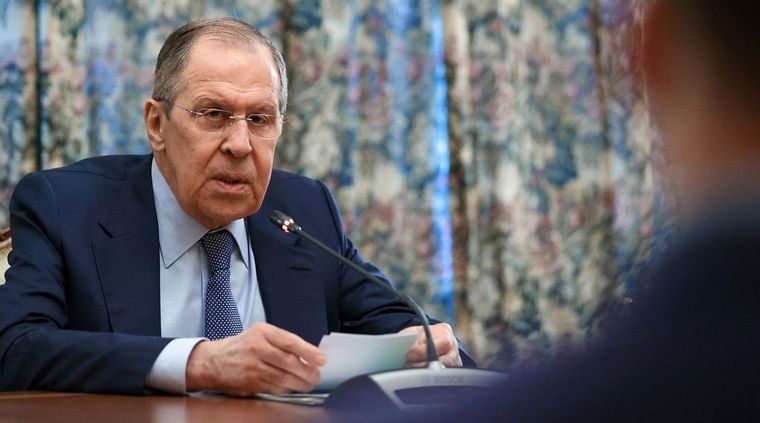 Sergei Lavrov negocia la paz. Foto: ElConfidencial.