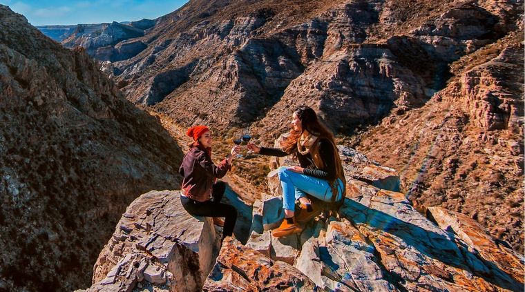 San Rafael Las caminatas cuestan cerca de $2.300 por persona. Foto: Gentileza Municipalidad de San Rafael