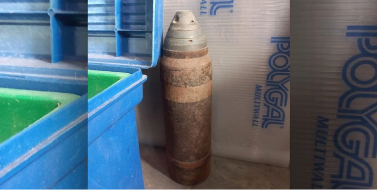 Susto y misterio en Santa Fe por la aparición de un proyectil en una escuela.&nbsp;