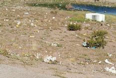 La basura se acumula en el Paso a Chile Foto: Instagram