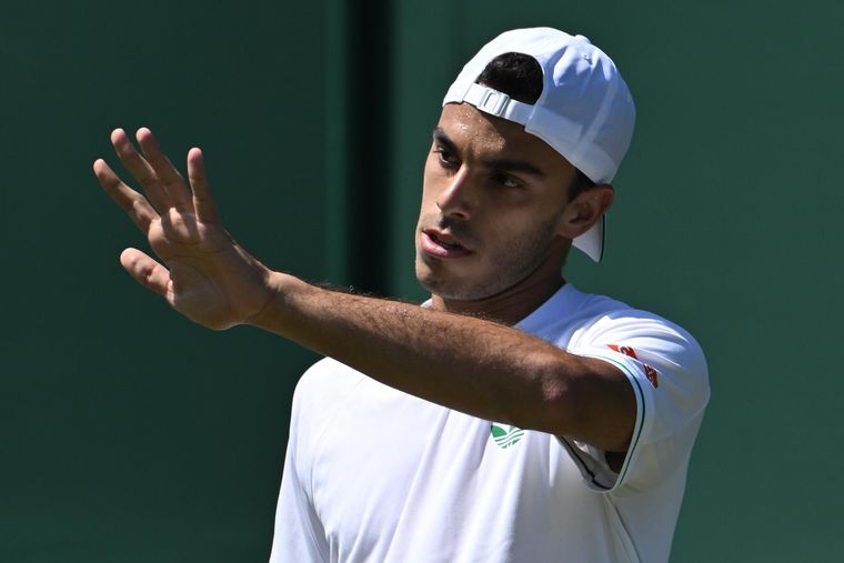 Franciscó Cerúndolo tuvo su debut y despedida en Wimbledon 2025.