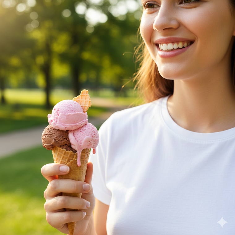 Limpieza. Adiós a las manchas de helado. Limpieza. Adiós a las manchas de helado.