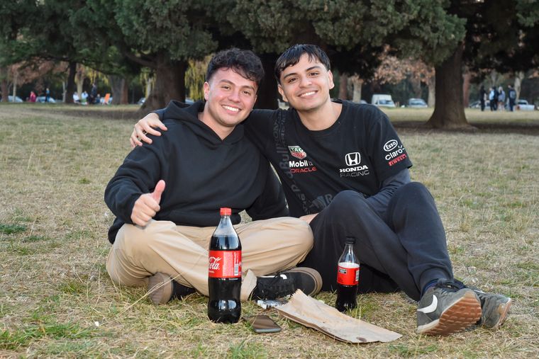 Nahuel Aravena y Leonardo Maza. Nahuel Aravena y Leonardo Maza.