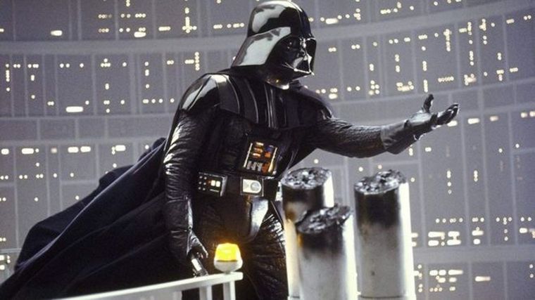 Darth Vader, el símbolo de La guerra de las galaxias.