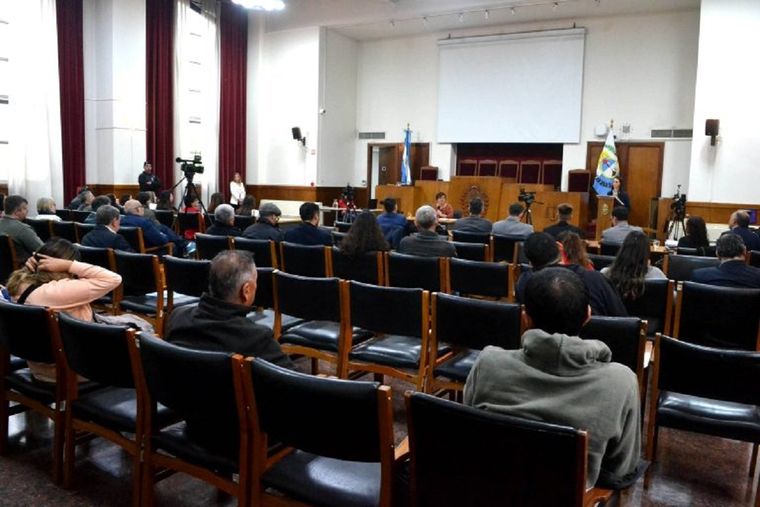 La audiencia se desarrolló este martes y miércoles en el Palacio de Justicia Foto: Poder Judicial de Mendoza.