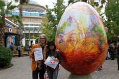 &nbsp;Ángeles Díaz y Andrés Casciani se quedaron con el primer premio con su obra titulada Cosecha de Luz.