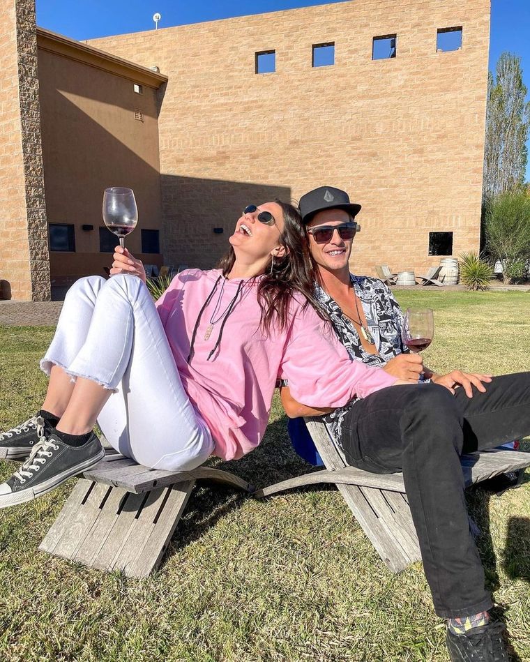 Sofía Jujuy Giménez y ¿quién es ese hombre que la acompañó a Mendoza? Foto: Instagram