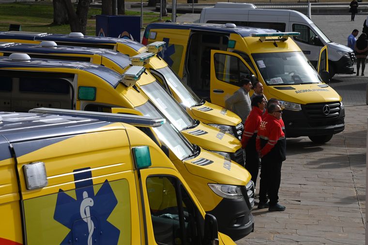 Las nuevas ambulancias de Mendoza