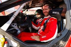 Sonriente, pero dolorido. Orly Terranova se despidió del Dakar. Foto: Instagram Sonriente, pero dolorido. Orly Terranova se despidió del Dakar. Foto: Instagram