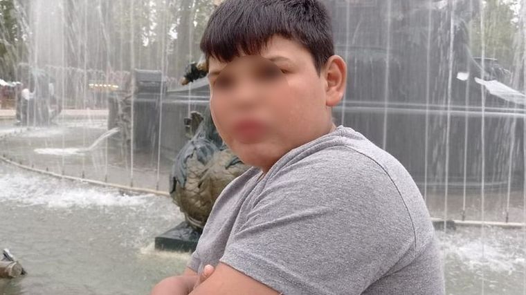 El pequeño apareció en buen estado de salud.