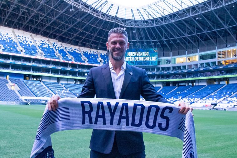 Martín Demichelis ya fue oficialmente presentado como DT de Monterrey. Foto: Prensa Rayados de Monterrey