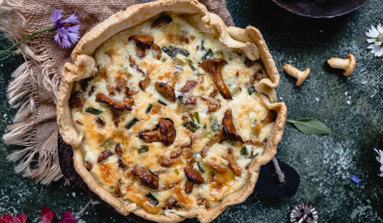 Todos los secretos para preparar la tarta de champiñones más exquisita Foto: City Magazine