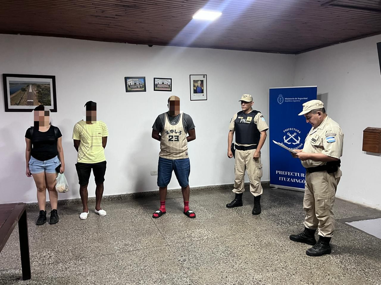 El venezolano detenido en la frontera de Corrientes.