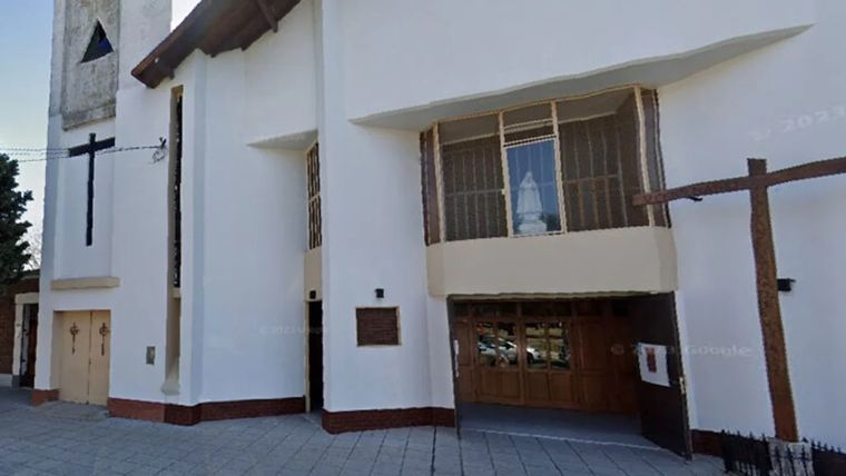 La iglesia Nuestra Señora de Fátima Foto: redes sociales