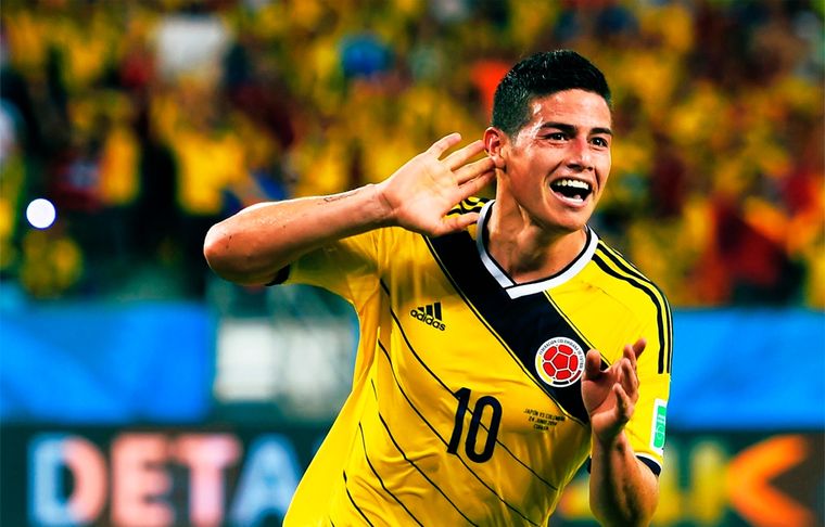 James Rodríguez El colombiano pasará a jugar en el fútbol griego.