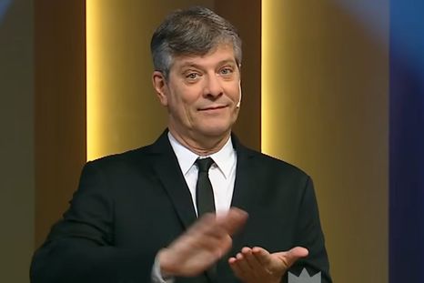 Mario Pergolini y una rendidora jugada en el rating. Mario Pergolini y una rendidora jugada en el rating.