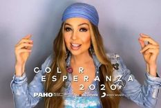 estrellas de la musica latina se unen para grabar una nueva version de color esperanza