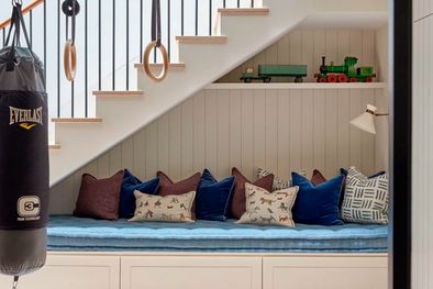 MDZol | La funcionalidad es clave para un gimnasio en la casa y para ello, los espacios deben estar divididos en zonas para garantizar que todos los ejercicios se puedan realizar con el espacio que requiere ese ejercicio. Foto: James Merrell